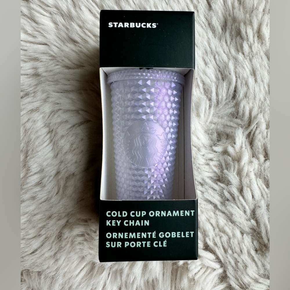 Starbucks cup ornament key chain